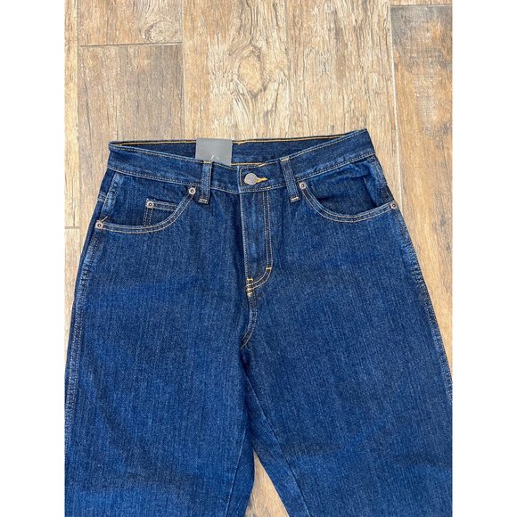 Dickies Dark Blue Jeans Denim Straight Leg Regular Fit Men's Size 28x32 NWT Work - Picture 3 of 5